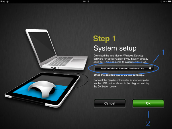Etape 1 : télécharger le logiciel pour l'ordinateur