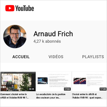 Chaîne Youtube Arnaud Frich