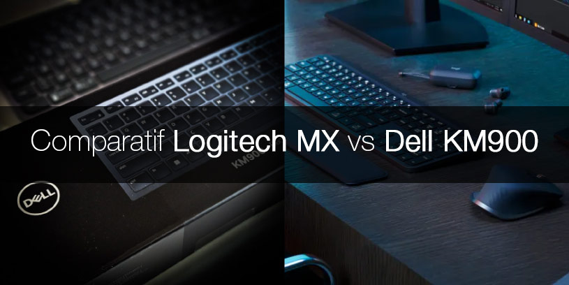 Comparatif combos clavier souris Logitech MX Mastervs Dell KM900