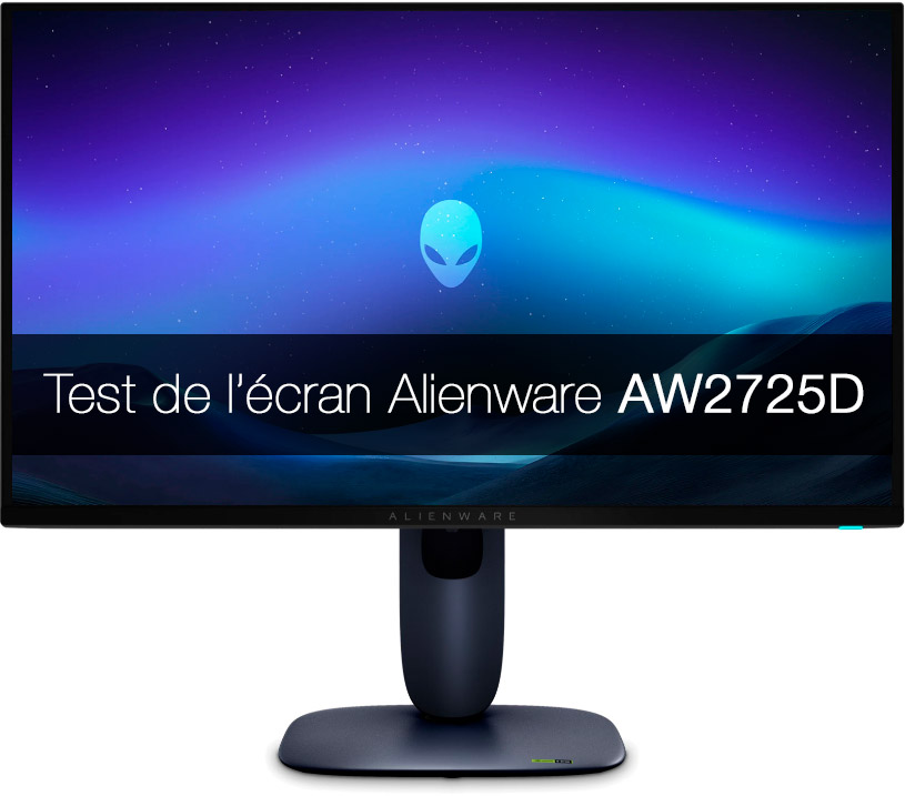 Test de l'écran Alienware AW2725D Test de l'écran Alienware AW2725D