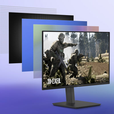 Dalle OLED de l'écran Alienware AW2726DM
