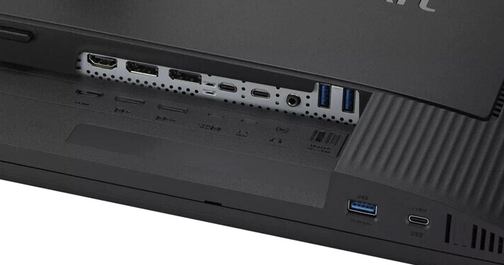 La connectique complète de l'Asus PA279CDV