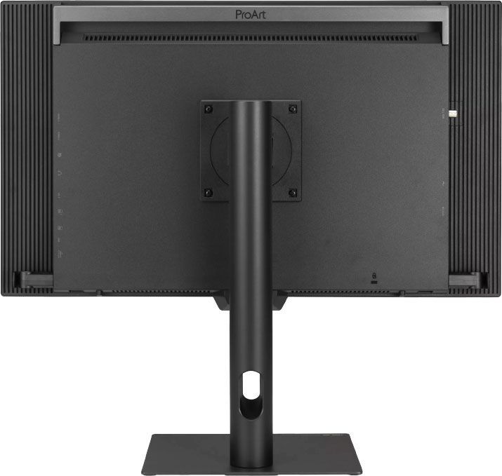 Pied et arrière de l'écran Asus PA27USD
