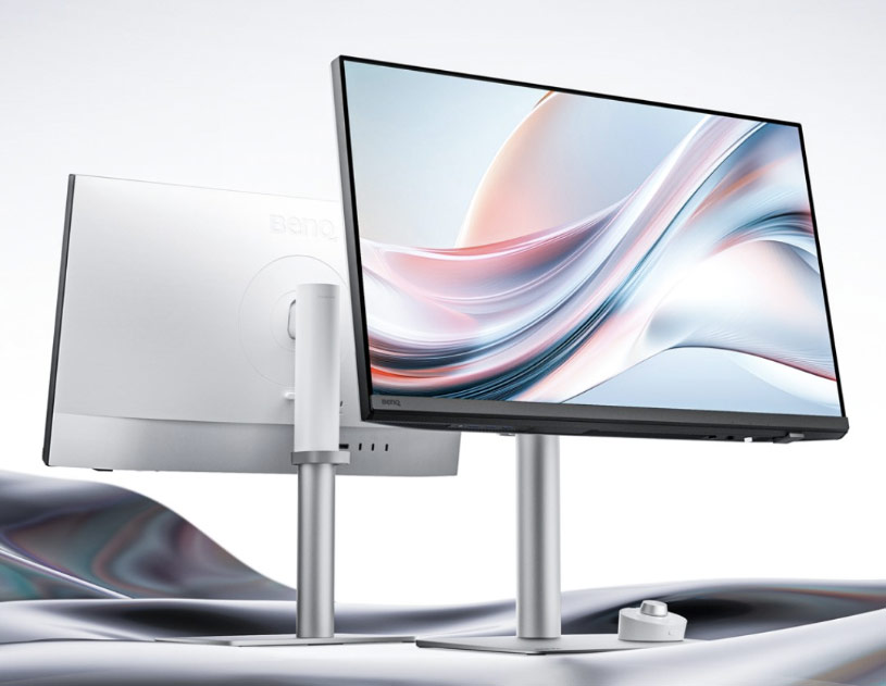 Le BenQ PD2730S et sa palette de raccourcis 