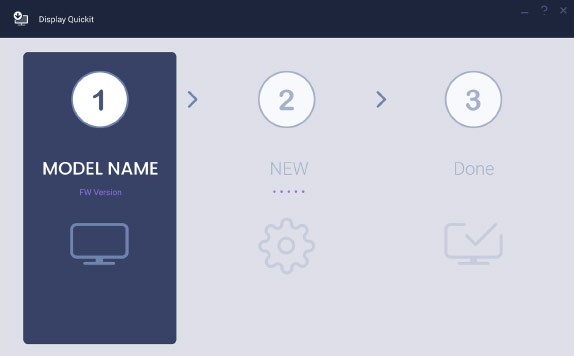 Logiciel de mise à jour du firmware des écrans BenQ PD ou SW.