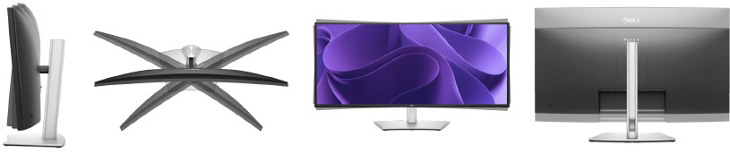 Ergonomie du Dell P3425WE
