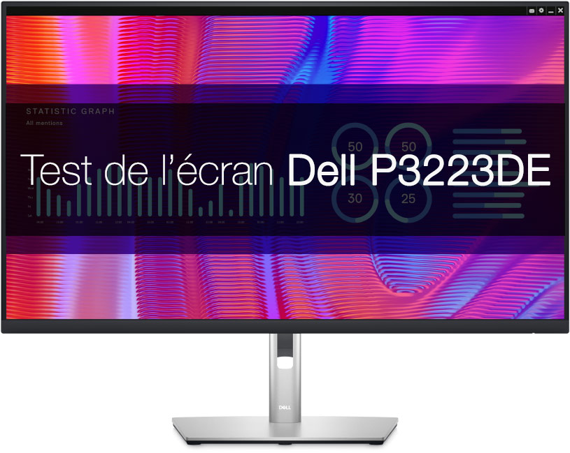 Test de l'écran DELL P3223DE