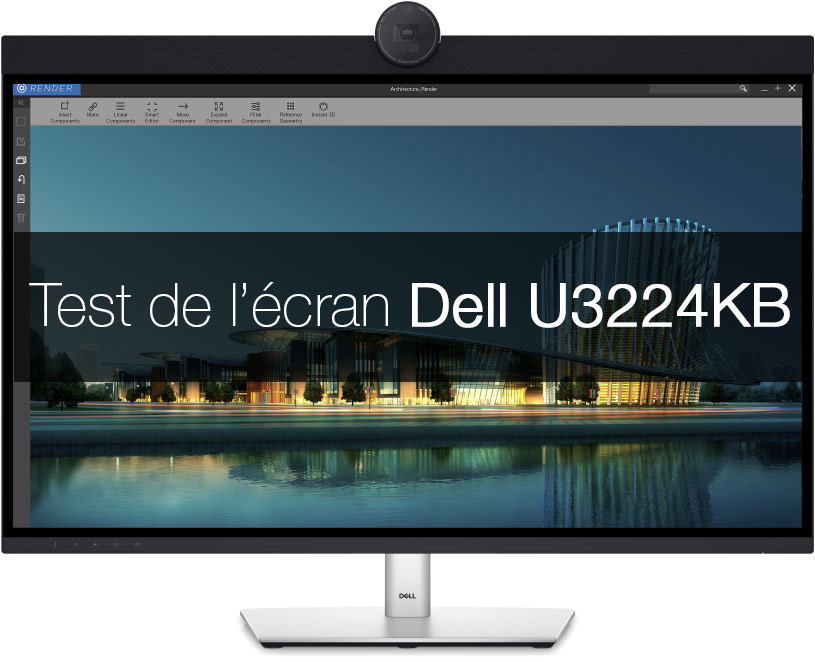 Test de l'écran DELL U3224KB