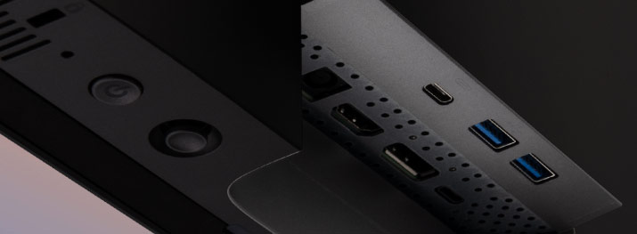 La connectique complète du BenQ PD2730S