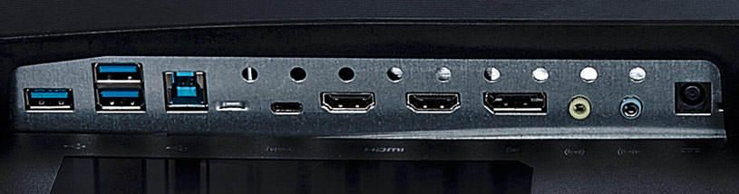Connectiques du MSI PS321QR