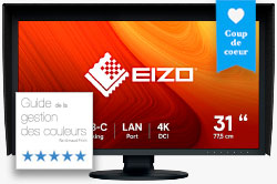 Note de l'écran Eizo CG3100X par Arnaud Frich