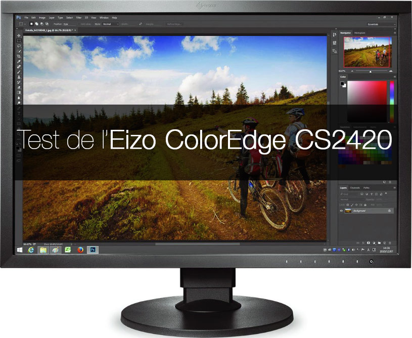 Test de l'écran Eizo ColorEdge CS2420