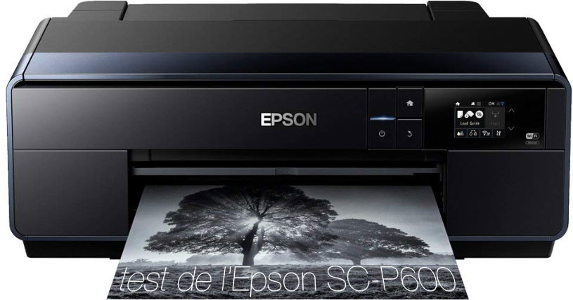 Test de l'imprimante Epson SC-P600