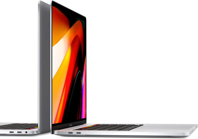 Connectiques USB-C du MacBook Pro 16 pouces Apple
