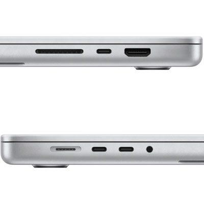 Connectiques des MacBook Pro 16 pouces Apple de 2021