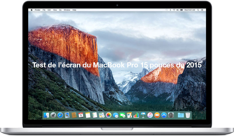 MacBook Pro 15 pouces Apple de 2015