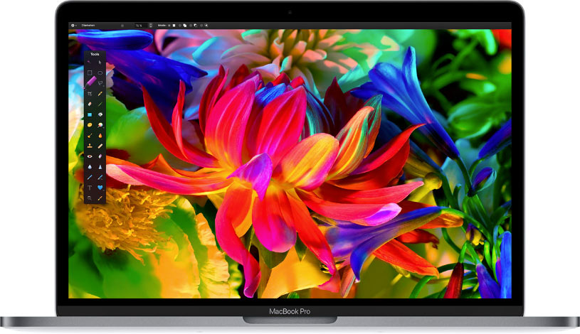 Dalle DCI-P3 du MacBook Pro 15 pouces Apple de 2019 