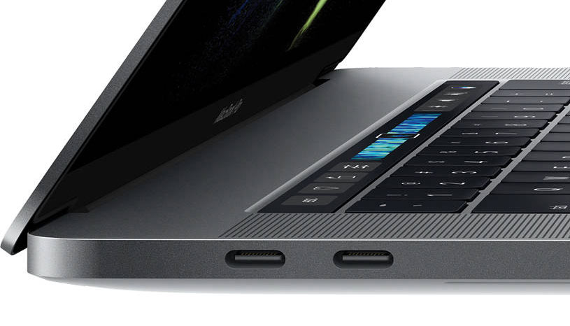 Connectiques USB-C du MacBook Pro 15 pouces Apple de 2019 
